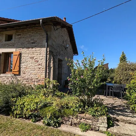 Tatil Evi Gite Paisible A Gruey-Les-Surance Avec Terrasse Et Jardin - Fr-1-589-774